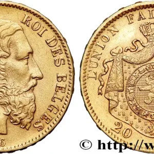 OR, PALLADIUM ET PLATINE INVESTISSEMENT 20 Francs Léopold II 1876 Bruxelles fwo_769544 Monde Acheter En Ligne