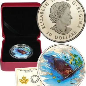 Nouveauté CANADA 10 Dollars Proof Le castor 2017 fwo_772479 Monde