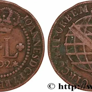 BRÉSIL - PRINCE JEAN REGENT 40 Réis 1802 Lisbonne fwo_774969 Monde Expédition Rapide