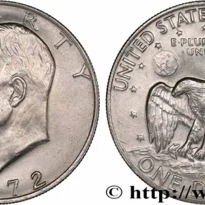 Usine Directe ÉTATS-UNIS D'AMÉRIQUE 1 Dollar Eisenhower 1972 Philadelphie fwo_776758 Monde