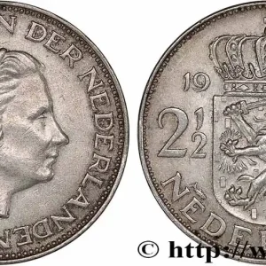 Remise PAYS-BAS 2 1/2 Gulden Juliana 1959 Utrecht fwo_776854 Monde