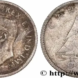 CANADA 10 Cents Georges VI 1941 fwo_776900 Monde Acheter Direct