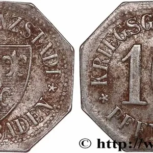 Réduction ALLEMAGNE - Notgeld 10 Pfennig Wiesbaden 1917 fwo_777181 Monde