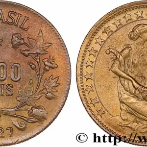 BRÉSIL 1000 Reis 1927 fwo_780426 Monde Jusqu’à Épuisement Des Stocks