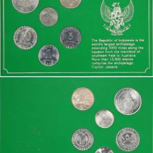 Tendance INDONÉSIE Série de 6 Monnaies 1970 - 1979 Karawang - Indonésie fwo_688235 Monde