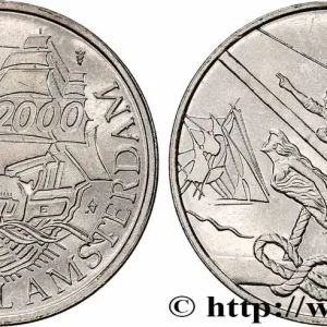 PAYS-BAS 5 Florins (Gulden) Proof Sail Amsterdam 2000 1995 Utrecht fwo_733542 Monde Promotion Saisonnière