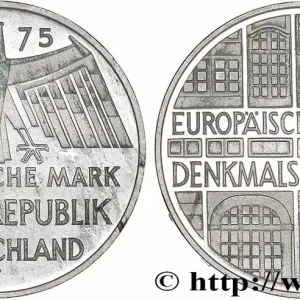 Bon Plan ALLEMAGNE 5 Mark Proof Année européenne du patrimoine 1975 Stuttgart - F fwo_768261 Monde