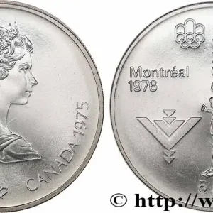 CANADA 5 Dollars JO Montréal 1976 marathon 1975 fwo_774833 Monde Meilleure Qualité