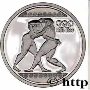 GRÈCE 1000 Drachmes Proof Centenaire Olympique 1996 Athènes fwo_776958 Monde Commande En Gros