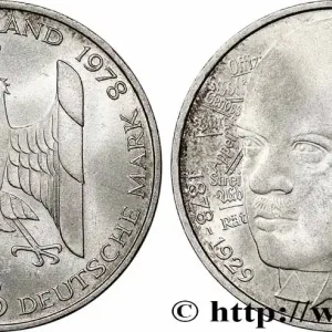 Artisanat ALLEMAGNE 5 Mark Gustav Stresemann 1978 Munich fwo_780397 Monde