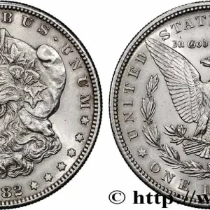 ÉTATS-UNIS D'AMÉRIQUE 1 Dollar type Morgan 1882 San Francisco - S fwo_780404 Monde Promotion