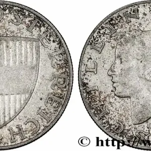 AUTRICHE 10 Schilling 1957 fwo_781128 Monde Marque