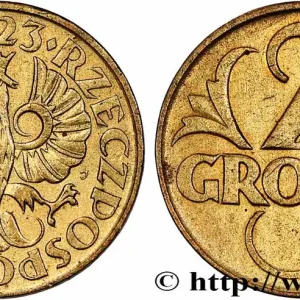 Populaire POLOGNE 2 Grosze aigle 1923 Varsovie fwo_781332 Monde