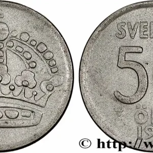 Artisanat SUÈDE 50 Ore 1958 fwo_781375 Monde