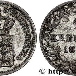 ALLEMAGNE - WURTEMBERG 1 Kreuzer Royaume du Würtemberg 1869 Stuttgart fwo_781422 Monde Offre Du Jour