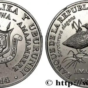 BURUNDI 5 Francs râle ponctué 2014 fwo_492509 Monde Bon Plan