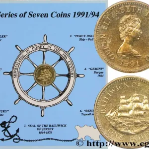 JERSEY Série - Construction de navire à Jersey au XIXème siècle “Percy Douglas 1861” 1991 fwo_687986 Monde Pas Cher