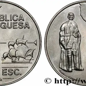 PORTUGAL 200 Escudos João Rodrigues Cabrilho, carte de l’Amérique du Nord 1992 Lisbonne fwo_690220 Monde Achetez Aujourd’hui