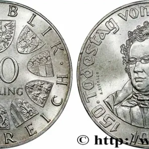 Achat Immédiat AUTRICHE 50 Schilling 150e anniversaire de la mort du compositeur Franz Schubert 1978 fwo_725902 Monde
