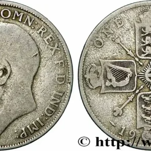 ROYAUME-UNI 1 Florin Georges V 1921 fwo_764335 Monde Exclusif