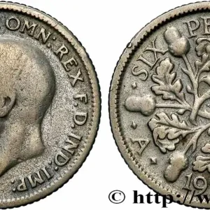 Meilleur Choix ROYAUME-UNI 6 Pence Georges 1929 fwo_764366 Monde