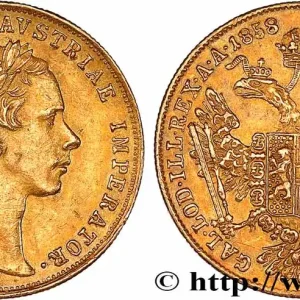 Livraison Gratuite AUTRICHE - FRANÇOIS-JOSEPH Ier 1 Ducat 1858 Vienne fwo_768691 Monde