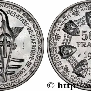 ÉTATS DE L'AFRIQUE DE L'OUEST (BCEAO) Essai 500 Francs 1972 Paris fwo_776058 Monde Promotion Saisonnière