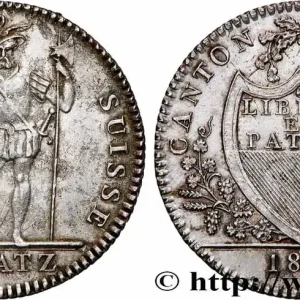 Satisfait Ou Remboursé SUISSE - CONFÉDÉRATION HELVÉTIQUE - CANTON DE VAUD 10 Batz 2ème type 1823 Lausanne fwo_776479 Monde