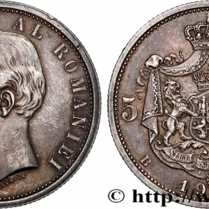 ROUMANIE 5 Lei Charles Ier 1901 Bucarest fwo_778007 Monde Solde