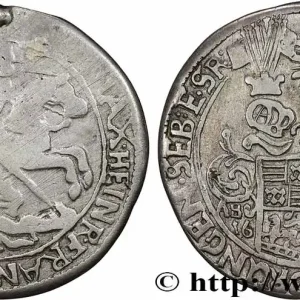ALLEMAGNE - MANSFELD (COMTÉ DE) - FRANZ MAXIMILIAN ET HEINRICH FRANZ 2/3 Thaler 1676 Eisleben fwo_780459 Monde Satisfait Ou Remboursé