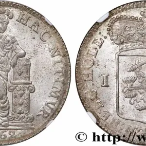 Premium PAYS-BAS - PROVINCES-UNIES - HOLLANDE 1 Gulden 1762 fwo_780720 Monde