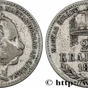 HONGRIE 20 Krajczar François Joseph Ier 1869 Kremnitz - B fwo_780785 Monde Jusqu’à Épuisement Des Stocks