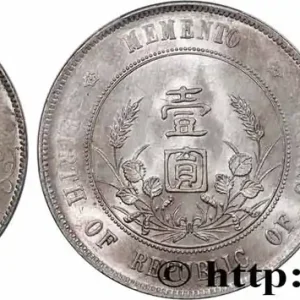 Produit De Marque CHINE 1 Dollar ou Yuan Sun Yat-Sen - Naissance de la République 1927 fwo_781061 Monde