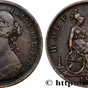 ROYAUME-UNI 1/2 Penny Victoria 1891 fwo_783867 Monde Soldes