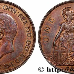 ROYAUME-UNI 1 Penny Georges V 1929 fwo_783879 Monde Soldes