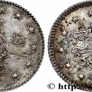 Achat Immédiat TURQUIE 1 Kurush Muhammad V AH 1327 an 2 1910 Constantinople fwo_783919 Monde