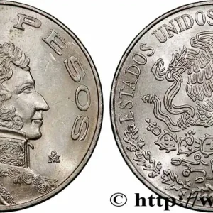 MEXIQUE 5 Pesos Vicente Guerrero 1974 Mexico fwo_784433 Monde Commander Vite