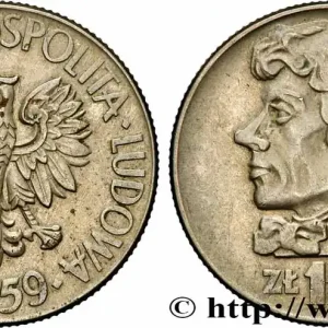 POLOGNE 10 Zlotych Nicolas Copernic 1959 fwo_784525 Monde Affaire À Saisir