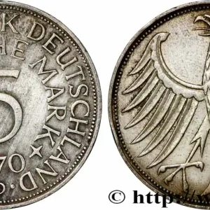 ALLEMAGNE 5 Mark 1970 Munich - D fwo_784568 Monde Réduction