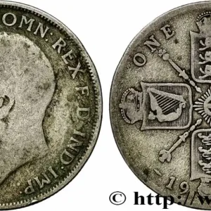 Certifié ROYAUME-UNI 1 Florin Georges V 1921 fwo_784585 Monde