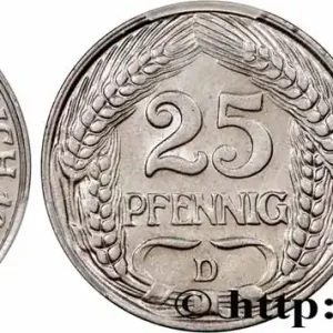 ALLEMAGNE 25 Pfennig Empire aigle impérial 1910 Munich fwo_781171 Monde Dernière Chance