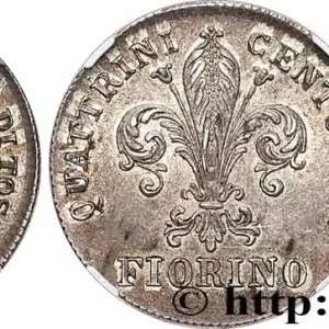 ITALIE - GRAND DUCHÉ DE TOSCANE - LÉOPOLD II Fiorino, 3e type 1844 Florence fwo_783208 Monde Meilleur Choix