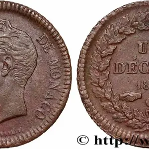 Promotion Saisonnière MONACO - PRINCIPAUTÉ DE MONACO - HONORÉ V 1 Décime 1838 Monaco fwo_783263 Monde