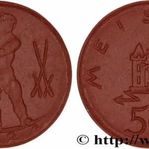 ALLEMAGNE - Notgeld 50 Pfennig - MEISSEN 1921 fwo_777787 Monde Retour Gratuit