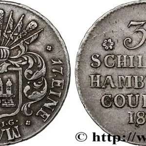 ALLEMAGNE - TERRITOIRE DE HAMBOURG 32 schillings, 2e type 1809 Hambourg fwo_782985 Monde Offre Du Jour