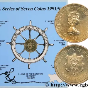 JERSEY Série - Construction de navire à Jersey au XIXème siècle 1992 fwo_688001 Monde Pas Cher