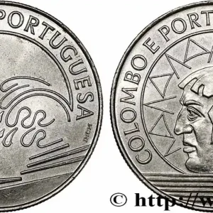 Top Qualité PORTUGAL 200 Escudos Christophe Colomb 1991 fwo_690211 Monde