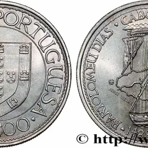 Certifié PORTUGAL 100 Escudos Bartolemeu Dias, découverte du Cap de Bonne Espérance 1988 fwo_705337 Monde