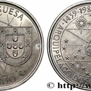 Édition Limitée PORTUGAL 100 Escudos découverte des Açores 1989 fwo_727015 Monde