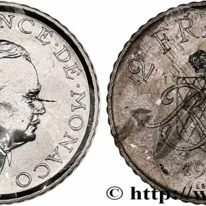 MONACO Essai de 2 Francs Rainier III 1979 Paris fwo_775881 Monde Meilleure Qualité